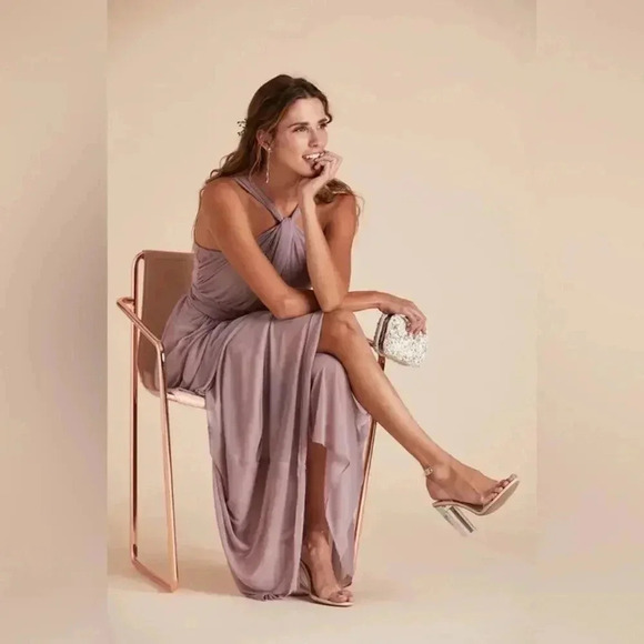 Birdy Grey Kiko Bridesmaid Dress in Mauve - size small NWT - Picture 2 of 8